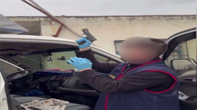 Mersin'de silah kaçakçılığı operasyonu (18 Şubat 2024)