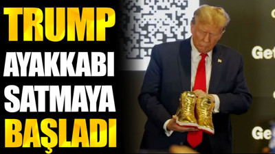 Trump ayakkabı satmaya başladı