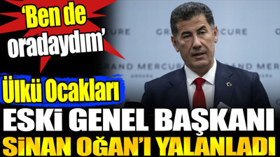 Ülkü Ocakları eski Genel Başkanı Sinan Oğan'ı yalanladı