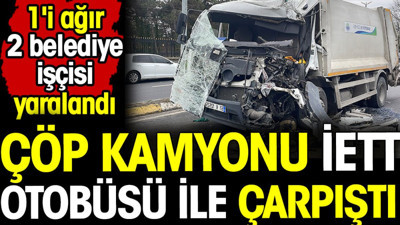 Sarıyer'de feci kaza: 1'i ağır 2 belediye işçisi yaralandı