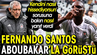 Fernando Santos Aboubakar'a 'Hazır mısın?' diye sordu. Aboubakar bakın nasıl yanıt verdi