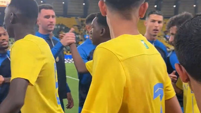 Ronaldo oğlunun yaptığı harekete çok sinirlendi. Çılgına döndü