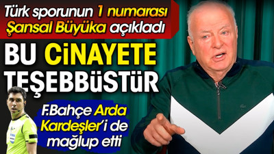 Şansal Büyüka 'Cinayete teşebbüstür bu' diyerek açıkladı. Rize'de Fenerbahçe maçındaki büyük skandalları ortaya çıkardı