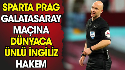 Sparta Prag Galatasaray maçına dünyaca ünlü hakem. UEFA yapılan hatalar sonrası kararını verdi