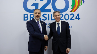 Dışişleri Bakanı Fidan, ABD Dışişleri Bakanı Blinken ile görüştü (22 Şubat 2024)