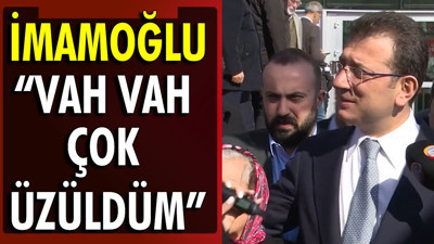 İmamoğlu, Kurum'a bilboard yanıtını TRT üzerinden verdi. 'Vah vah çok üzüldüm'