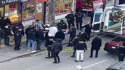 Tartıştığı husumetlisini sokak ortasında vurdu. O anlar kamerada