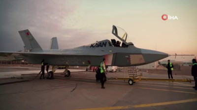 Kaan'ın ilk uçuşundan yeni görüntüler