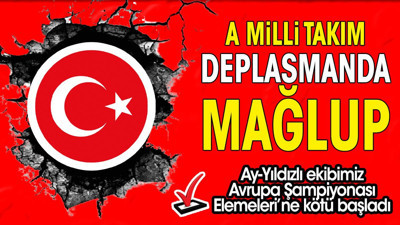 A Milli Takım İtalya'ya yenildi. Avrupa Şampiyonası Elemeleri'ne kötü başladık