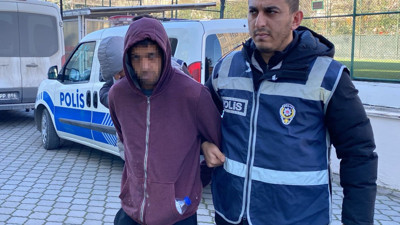 Teleskopik direk hırsızları polise yakalandı