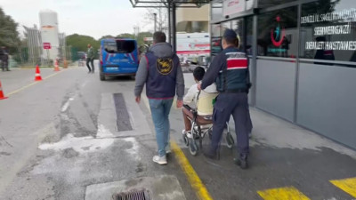 Jandarmayı gören uyuşturucu taciri, kaçmak isterken 5. kattan düştü