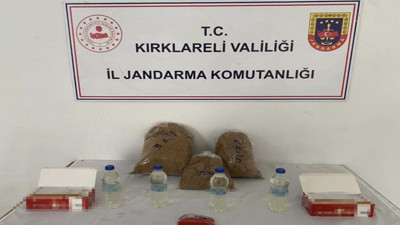 5,5 kilo kaçak tütün ele geçirildi