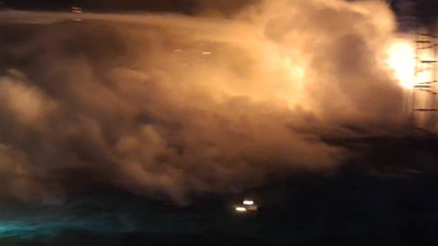 5 milyon liralık yangın