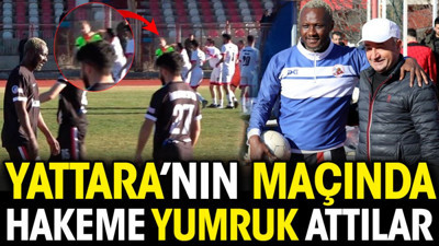 Yattara'nın ilk maçında hakeme yumruk. Saniye saniye saldırı anı