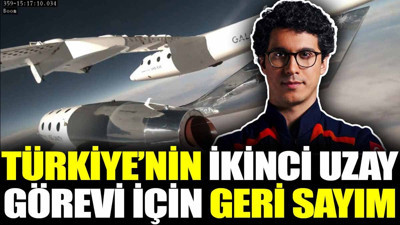 Türkiye’nin ikinci uzay görevi için geri sayım