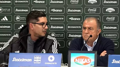 Fatih Terim'in çileden çıktığı anlar. Yunan gazetecinin sorusuna çok sinirlendi