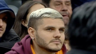 Icardi Antalyaspor maçında Rams Park'ta. Yeniçağ görüntüledi