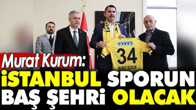 Murat Kurum: İstanbul sporun baş şehri olacak