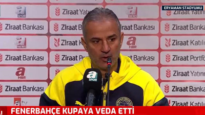 İsmail Kartal kupadan elenmeyi dert etmedi Galatasaray'ın penaltısını değerlendirdi
