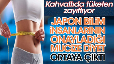 Japon bilim insanlarının onayladığı mucize diyet ortaya çıktı. Kahvaltıda tüketen zayıflıyor