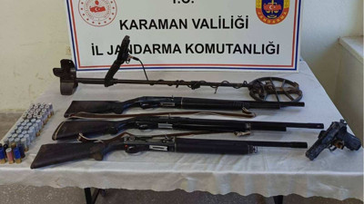 Kaçak silah operasyonu: 1 gözaltı