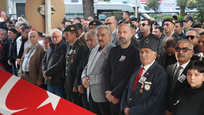 Kıbrıs Gazisi son yolculuğuna uğurlandı (28 Şubat 2024)