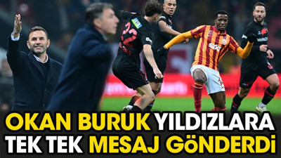 Okan Buruk'tan flaş açıklama. Galatasaray'a yakışır şekilde oynayacaklar diyerek yıldızlara gözdağı verdi