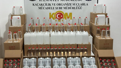 Samsun'da kaçak alkol operasyonu: 2 gözaltı