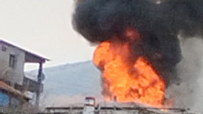 Kayseri’de korkutan doğalgaz patlaması