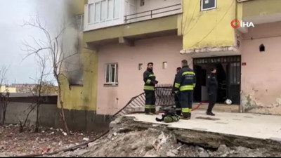 İtfaiye eri yangın söndürme çalışmasında yaralandı