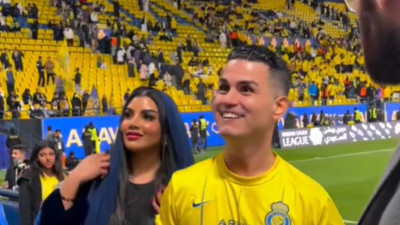 Adanalı Ronaldo Arabistan'da ortaya çıktı. Araplar gözlerine inanamadı