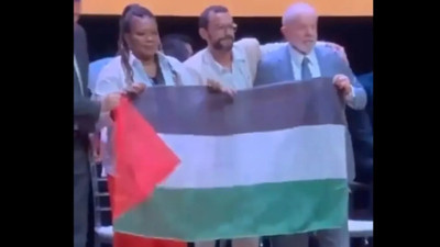 Brezilya Devlet Başkanı Silva Filistin bayrağı açtı: Zaman haklı olduğumu gösterecek