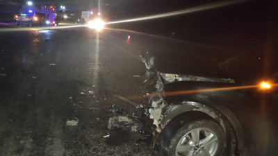 Kafa kafaya çarpıştılar: 3 yaralı