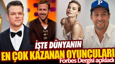 Forbes Dergisi açıkladı: İşte Dünyanın en çok kazanan oyuncuları