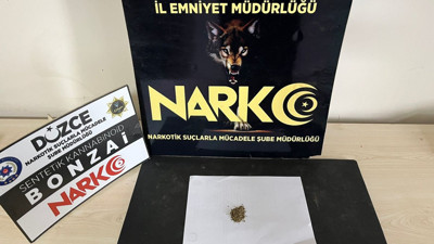 Düzce’de zehir taciri tutuklandı