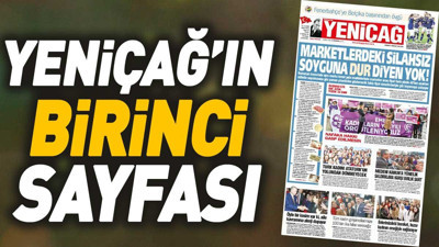 Yeniçağ Gazetesi'nin 1. sayfası (09 Mart 2024)