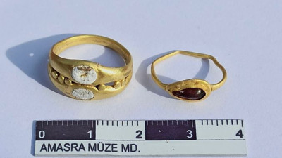 Sondaj kazısında Roma dönemine ait tarihi eserler ortaya çıktı