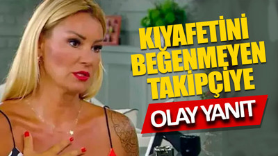 Pınar Altuğ'dan kıyafetini beğenmeyen takipçisine olay yanıt