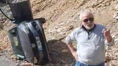 Manzara izlerken uçurumdan yuvarlandı