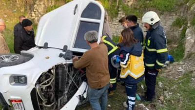 Elektrikli bisiklet kazası: 3 yaralı