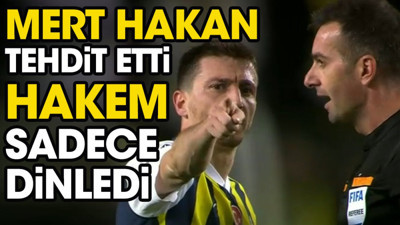 Mert Hakan tehdit etti Kadir Sağlam dinledi
