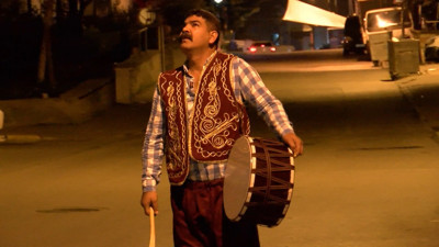 Ramazan davulcularının mesaisi başladı