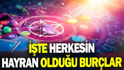 Herkesin hayran kaldığı burçlar belli oldu