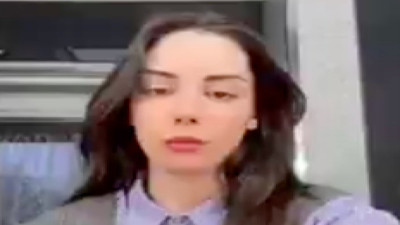 Kızılcık Şerbeti'nin Çimen'i tesettür hazırlığının kamera arkası görüntülerini paylaştı