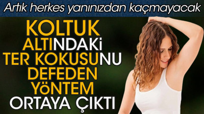 Koltuk altındaki ter kokusunu defeden yöntem ortaya çıktı. Artık herkes yanınızdan kaçmayacak