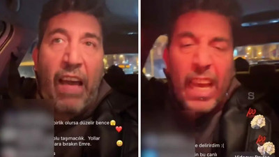Ünlü oyuncu Emre Kınay trafikte adeta çılgına döndü: Seçime de gitmiyorum, sandığa da gitmiyorum