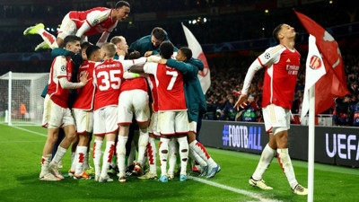 UEFA Şampiyonlar Ligi’nde Arsenal ve Barcelona çeyrek finalde