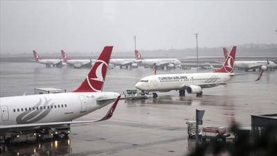 THY'nin yarınki bazı seferleri iptal edildi