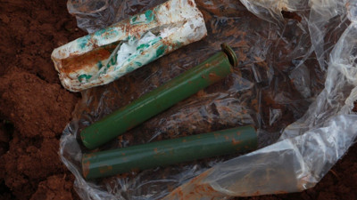 Siirt’te terör örgütüne ait mühimmat ele geçirildi