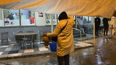 Kıraathaneye silahlı saldırı. 1 yaralı